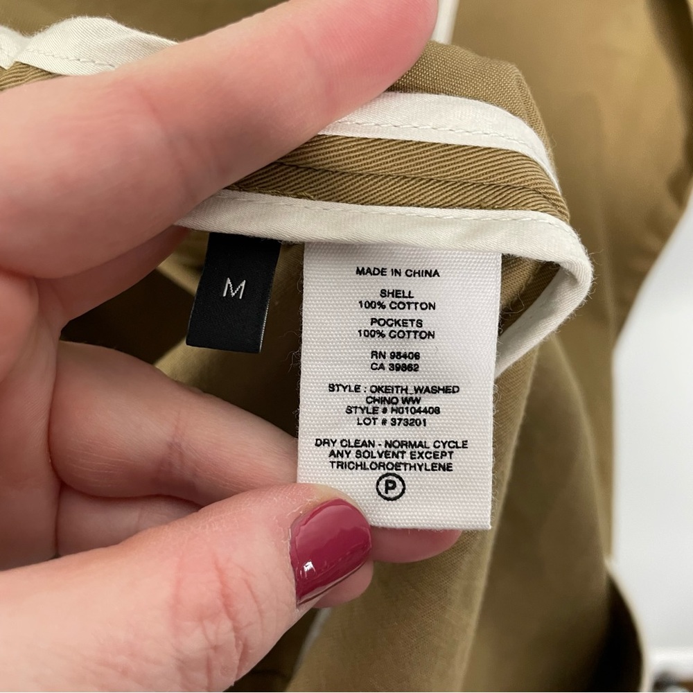 Theory Tan Trench Coat - Picture 5 of 6